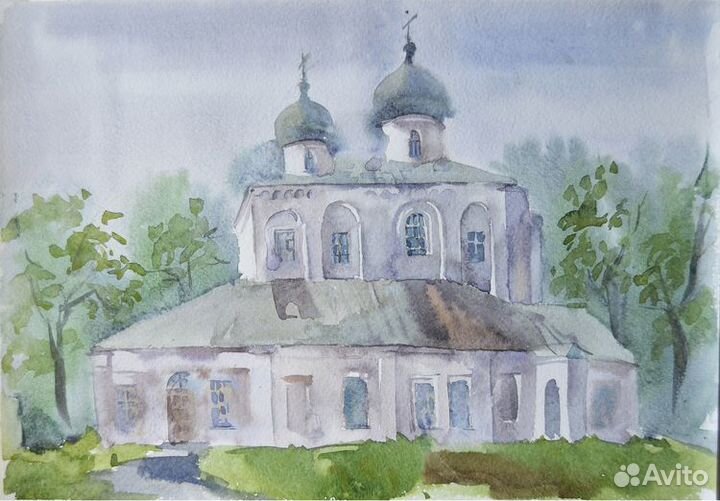 Акварельные картины Новгород