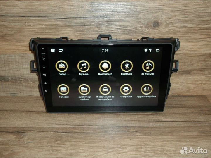 Магнитола Android Toyota Corolla 150