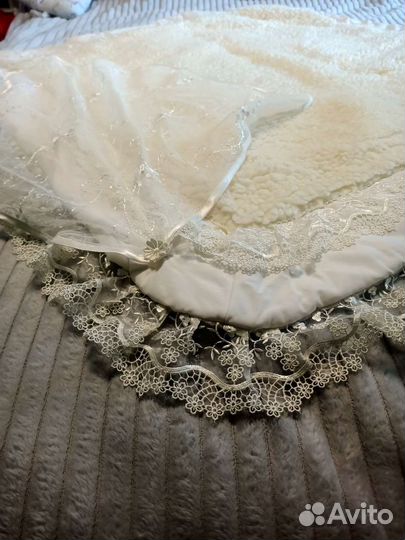 Конверт на выписку зимний овчина