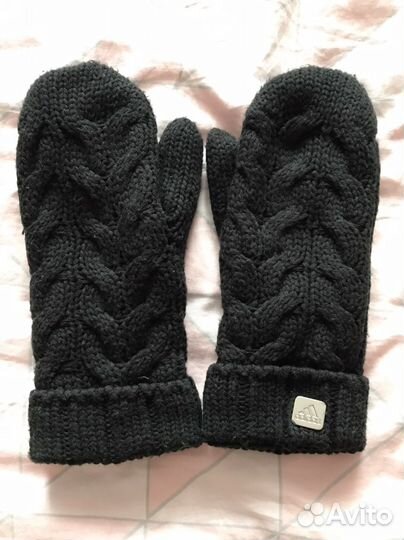 Комплект шапка, шарф, варежки adidas