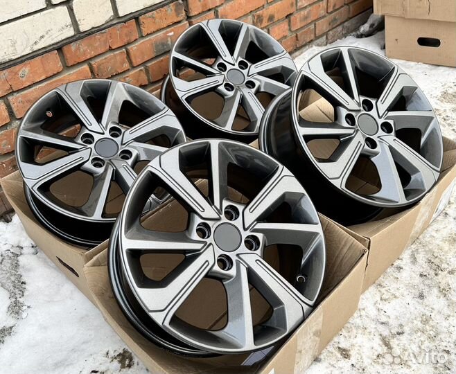 Диски литые Khomen Wheels 4x100 R15 Hyundai,Kia
