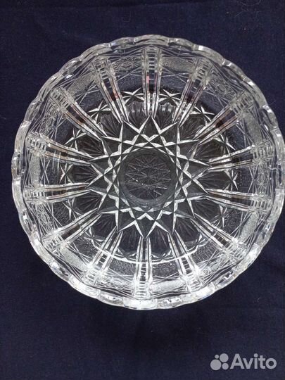 Салатник хрустальный красивейший