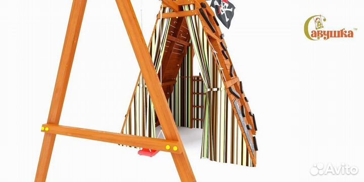 Спортивный комплекс баскетбольное кольцо горка