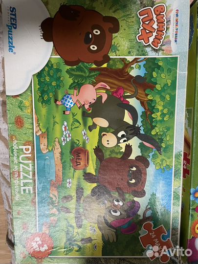 Пазлы для малышей пакетом