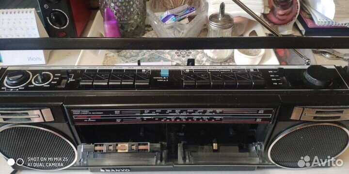 Кассетная магнитола sanyo MW 703K