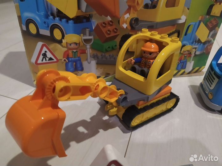 Lego duplo строительная техника