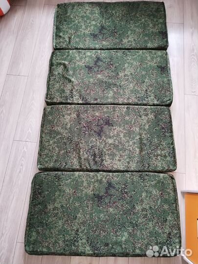 Мат гимнастический из 4 секций