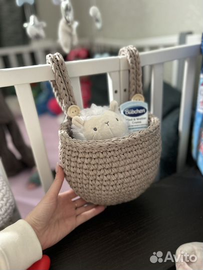 Подвесная корзина/ карман на кроватку