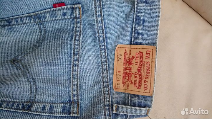 Джинсы мужские levis новые 505
