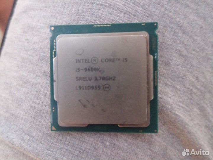 Процессор intel core i5 9600k