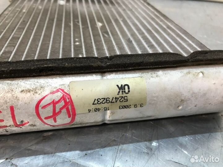 Радиатор печки Opel Astra G Z16XE 2003