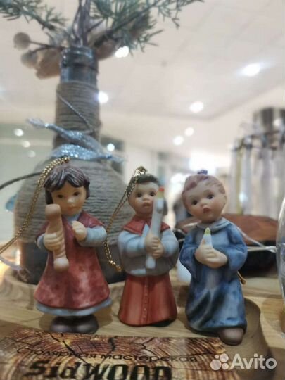 Goebel - коллекционные ёлочные игрушки. Фарфор