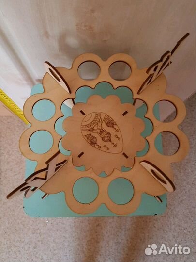 Подставка под кулич и яйца на пасху