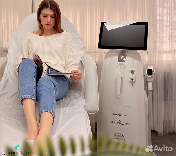 Диодный лазер для эпиляции Лю’минес макспро 2000в