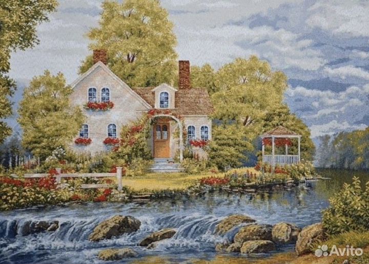 Картина из гобелена