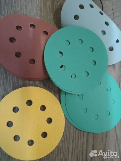 Шлифовальные круги 125 на липучке