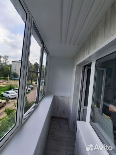 Пластиковый балкон с установкой