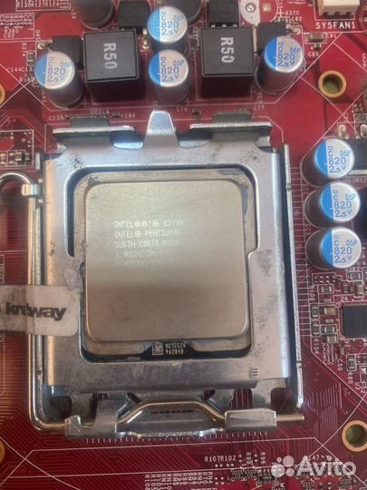 Материнская плата msi с процессоом