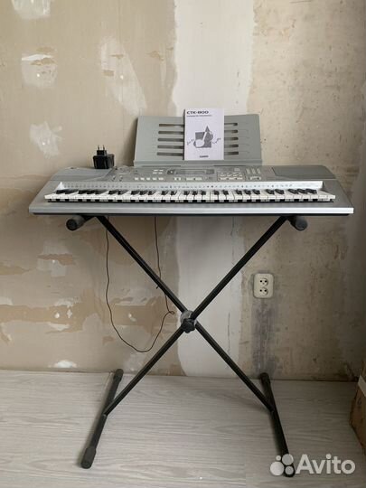 Синтезатор casio ctk800