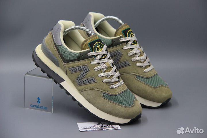 Кроссовки new balance stone island