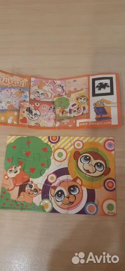 Киндер пазлы