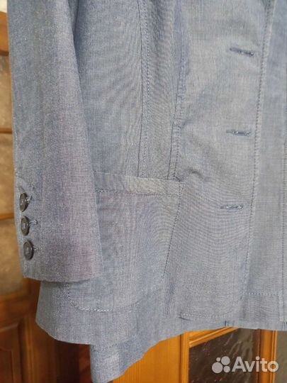 Льняной женский костюм