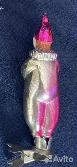 Елочные игрушки СССР на прищепке редкие