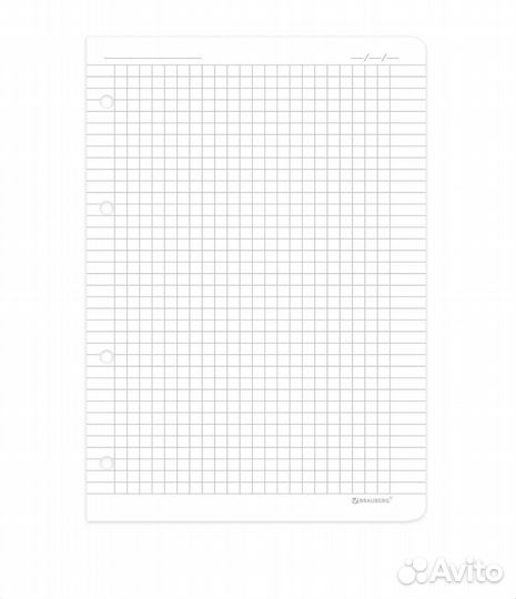 Сменный блок для тетрадей А5 120 листов Brauberg