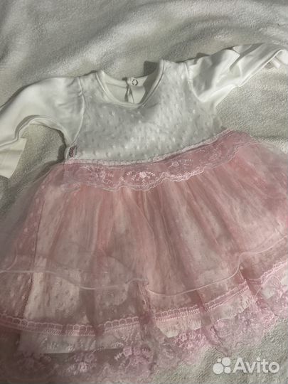 Платье нарядное для девочки 80