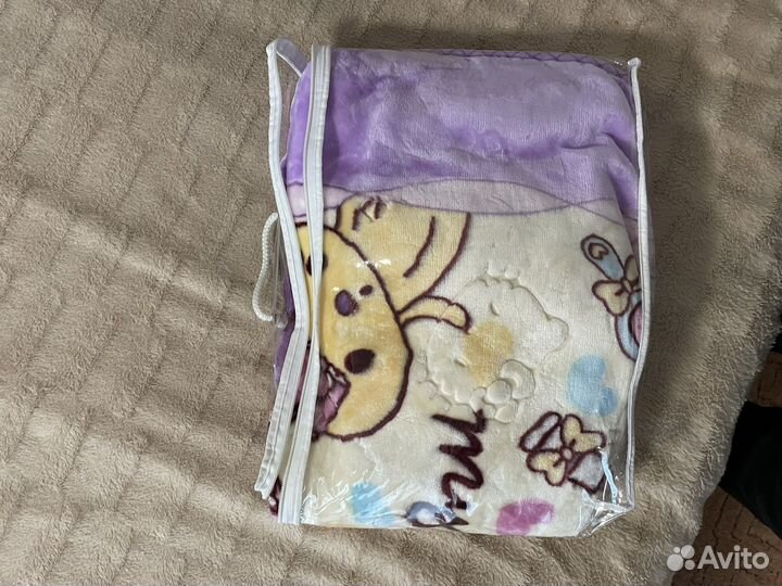 Одеяло, Плед детский новый 116*107