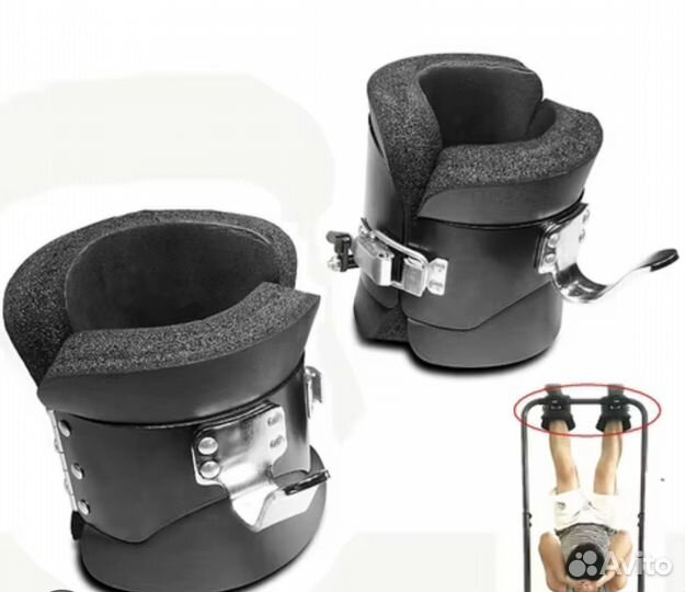 Инверсионные гравитационные ботинки для турника