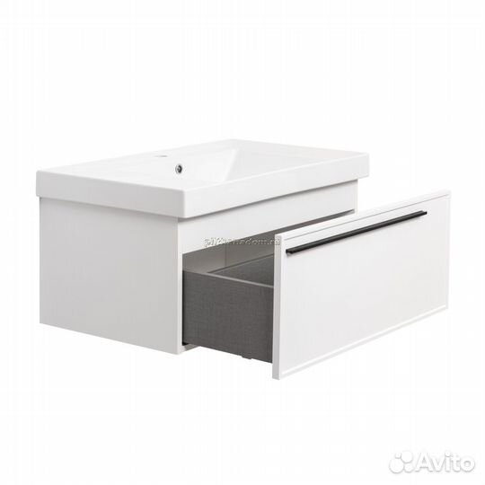 Тумба под раковину подвесная La Fenice Elba FNC-01-ELB-B-80, белая