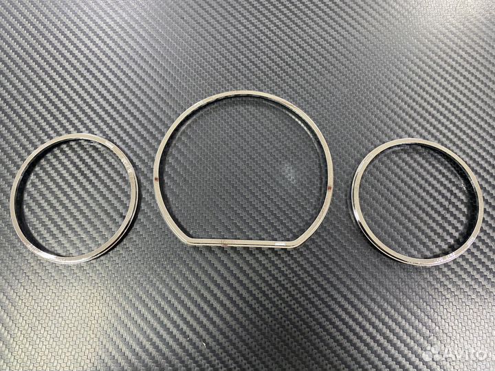 Кольца в панель приборов Mercedes w210 / w202