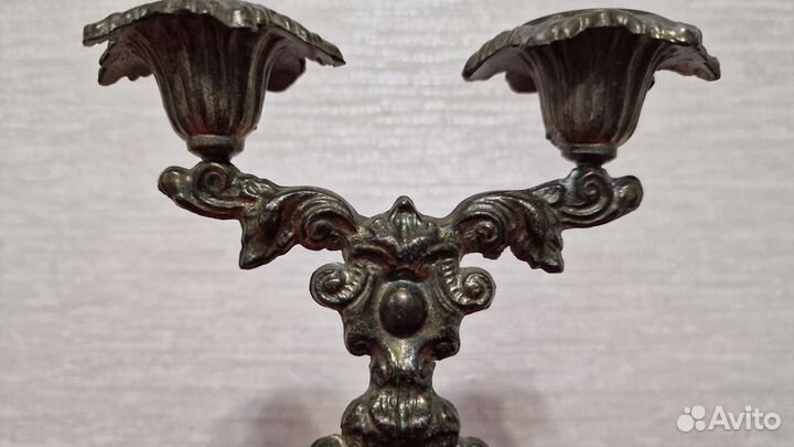 Подсвечник металл СССР