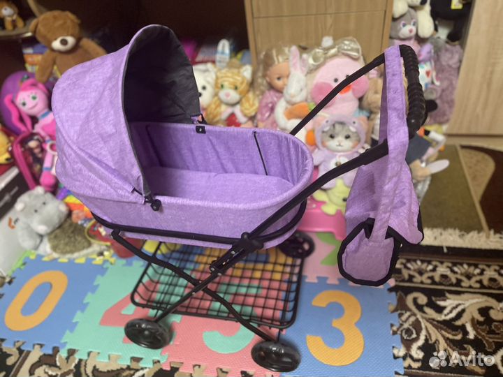 Детская коляска для кукол новая