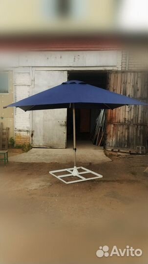 Зонт пляжный большой. Зонт торговый 2х2, 3х3 м