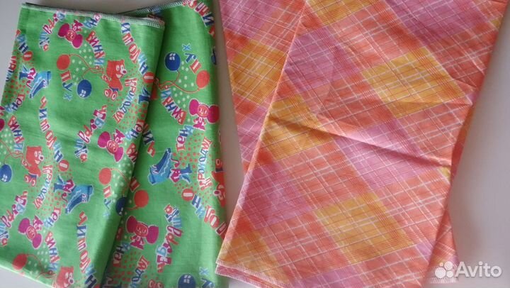 Пелёнки новые фланель,хлопок 4 шт