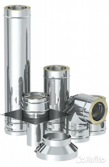 Дымоход нержавейка и сэндвич