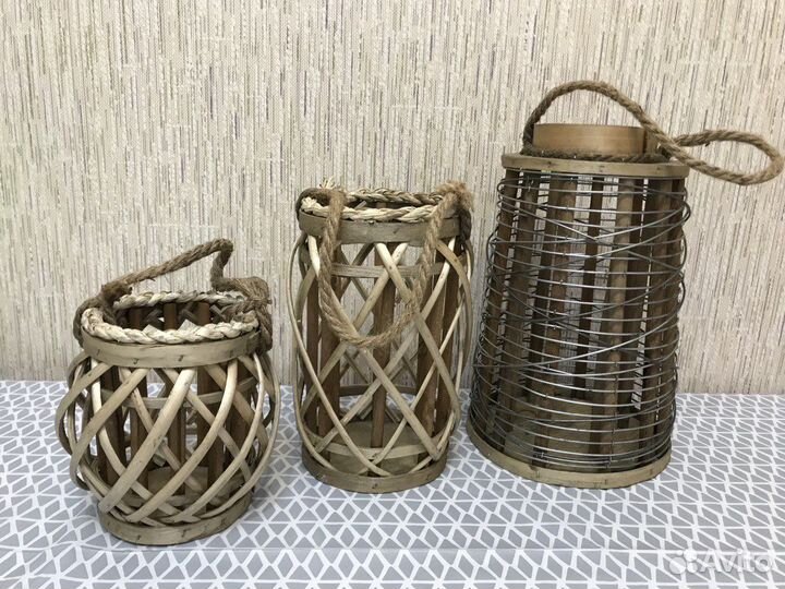 Декоративные подсвечники