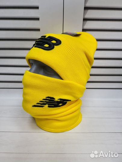 Шапка + снуд зима