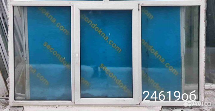 Пластиковое окно Б/У 2020(в) 1360 об х 2360(ш)