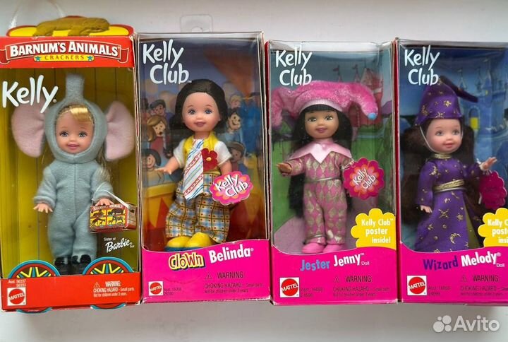 Barbie Kelly Club and Friends малыши Келли и друзь