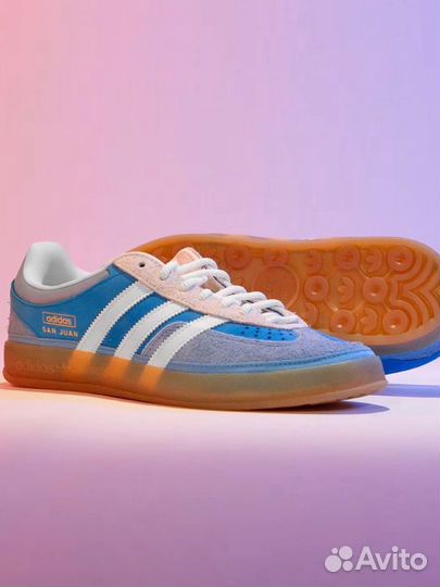 Кроссовки Adidas gazelle indor x BAD bunny