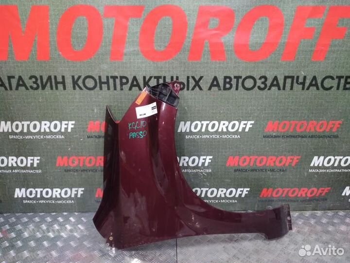 Крыло правое Тойота Пассо KGC10 темное А924