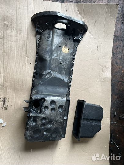 Поддон двигателя на Мерседес w220 s220