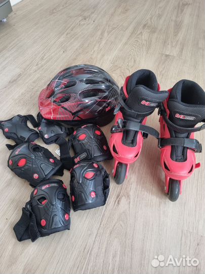 Коньки роликовые размер 28-31