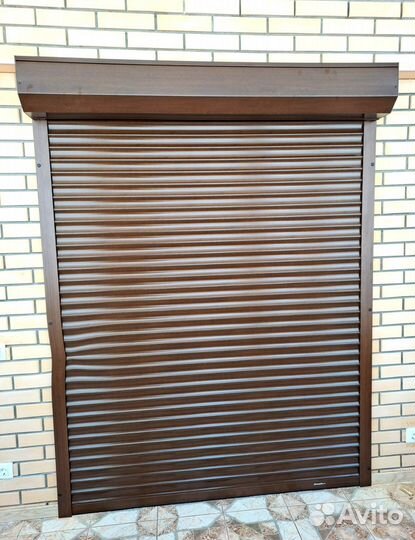 Рольставни на окно антивандальные