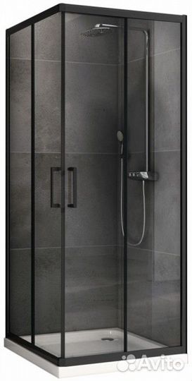 Душевой уголок Abber Schwarzer Diamant AG02090B5 90x90