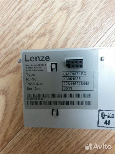 Панель оператора Lenze