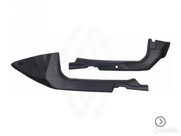 Оригинальные накладки на ковролин Renault Logan II